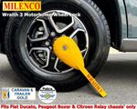 Milenco Wraith 3 Motorhome Wheel Lock Clamp for MOTORHOMES- Ducato, Boxer, Relay