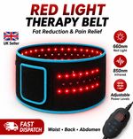 Infrared Red Light Therapy Waist Belt Wrap Fat Pain Relief Heat Pad UK Seller