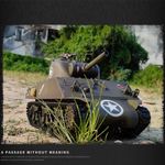 HengLong M4A3 Sherman 1:16 Rc Tank "THE FURY" Smoke Sound BB Gun Infrared 2.4G