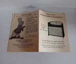 Beatrix Potter Peter Rabbit Advert Booklet For Bookshelf Jigsaws Books 1950/60s