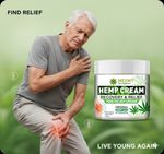 Strong Hemp Cream 100g High Strength Hemp Oil Arnica Cream Menthol Pain Relief 