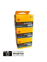 Kodak Ultramax 400 35mm 36 Exposure 3 Pack Film