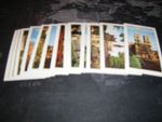 reddings tea cards a set of 25 featuring cathedrals of britain.new from 50/60s