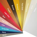 Double Sided Pearlised A4 250gsm Card Stock - Pearl Pearlescent Shimmer Metallic