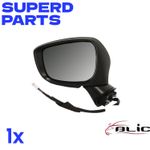 DOOR WING MIRROR BLIC LEFT FOR MAZDA 5402-14-0770324P