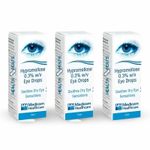 Hypromellose 0.3% Eye Drops - 10ml - Hydrates Dry Eyes - 10ml x 3 