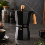 Royalford Italian Espresso Stove Top Moka Percolator Pot Coffee Maker 6 Cups