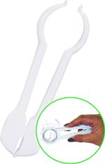 Dreambaby Baby Feeding Bottle Tongs Holder - with Non-Slip Easy Grip Round Shap