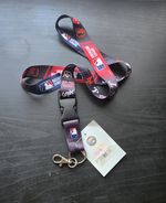 Official MLB Multi League Team Logo Lanyard Bnwt!!