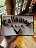 Callaway Golf Style 3D Printed Plaque | Golf Garage Office Display.