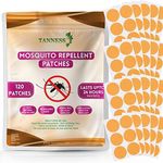 Mosquito Patches (x120)  Natural Insect Repellent 24 Hours Protection