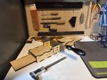Fret Slotting Jig – Precision Laser-Cut l with Adjustable Saw Width & Slot depth