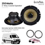In Phase Mercedes Sprinter W906 2006-18 Coaxial Speaker Upgrade with Fitting Kit