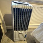 Symphony Portable Evaporative Air Cooler Remote Swing Timer White/Black