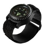 Helikon Wrist Compass Durable Sturdy Accurate Rotating Metal Black