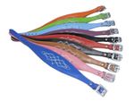 Leather Whippet Greyhound Collar Sighthound Dog Collars Silver Stud Stitch