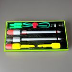 Test Light Lamp Puncture Piercing Probe Set Flexi Toolbox Tray 4mm Banana Diag