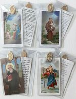 SAINTS & PRAYERS   Prayer Card & Medal   Made in Italy