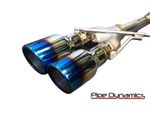 PIPE DYNAMICS Fiesta Ecoboost 1L MK7/7.5 Back Box Delete EXHAUST FOR ST DIFFUSER