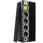 Fenton SHFT57B 4x 6.5" Tower Speakers - 600 Watt Hi-Fi Floor Standing Sound
