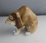 Szeiler Blood Hound Dog Pottery Figurine 