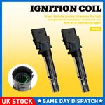 2X Ignition Pencil Coil Packs 3.2 3.6 V6 Replacement For VW Audi - 022905715B