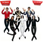 28cm Michael Jackson Posable Plush Doll Soft Toy Collectible Wire Arm Figure
