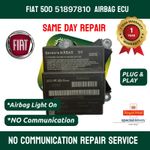 Fiat 500 51897810 Airbag ECU No Communication Postal Repair Service