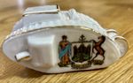Arcadian Ware China Model of Tank WWI City of Edinburgh 
