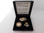 World Cup 66 England Triumphant Tribute Set Limited Run Badges No47 of 200 Sets