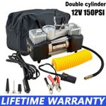 Van 4x4 SUV Bus Heavy Duty 150psi 12v Hi Speed Air Compressor Tire Inflator Pump
