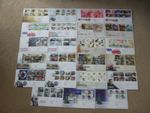 Complete Collection Year Set GB FDCs 1981-2024 - all spec HS inc x mini sheets