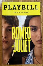 Romeo + Juliet Playbill (Starring Kit Connor And Rachel Zegler)