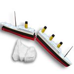Split In Half Titanic Bath Boat And Pool Toys Break In Half RMS Titanic Toys