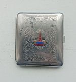 Vintage 1950s Blackpool Tower Cigarette Case