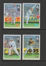 New Zealand 1994 Cricket SG 1850-1853 MNH