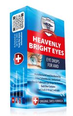 Ethos Heavenly Bright Eyes  Eye Drops for AMD 2 x 5ml Bottles with FREE POSTAGE