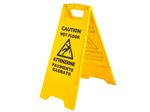Wet Floor Sign Italian 10290 Yellow Apex