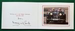 Antique Signed Christmas Card Prince Charles Camilla Duke Duchess Cornwall