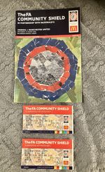 Fa Community Shield 2003 Man U V Arsenal -programmes and Orginal tickets .