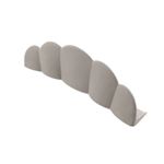 Sink Splash Guard with Suction Cups Stain-Resistant Water Guard Space-Saving