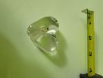 Heart Shaped Mini Candle Holder Crystal Glass Biedermann Taiwan Clear 