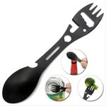 Spork Multi-function Cutlery Tool Stainless Steel Fork Spoon