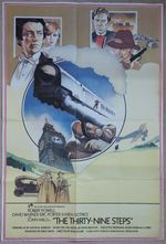 The 39 Steps Original UK One Sheet Poster