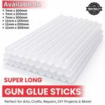 HOT MELT GLUE GUN STICKS 7mm / 11mm x 200mm LONG FOR CRAFT ADHESIVE CLEAR MINI