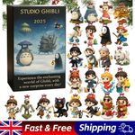 2026 Classic For Studio Ghibli Anime Advent Calendar 24Days Christmas 2D