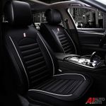 Front Car Seat Covers Black Comfortable Leatherette Luxury For KIA Sportage 09+