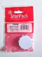 1" BSP (32mm) Blanking Cap Stop End For Washing Machine Dishwasher Sink Trap