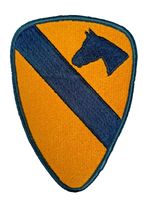 GENUINE VIETNAM VINTAGE US Army 1st Air Cavalry Sleeve patch full colour