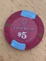 The Vanderpump Hotel & Casino Las Vegas 5$ Casino Chip Rare To Find in The UK 🎰